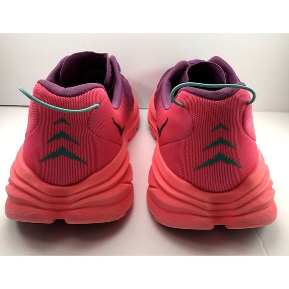 HOKA Rincon 3 Women’s Size 11B Running Shoes Hot Pink Purple Lightweight Trainer - Picture 4 of 9
